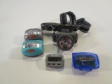 Head lamp with 2 Extra Lights & 2 Pedometers