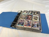 Binder of 1988-1990 Baseball Cards with Stars