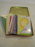 Large Lot of Cards w/ Envelopes in Whitman Sampler