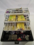 Fishing Tackle Box Filled w/ Lures & More
