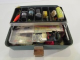 Umco Metal Box Filled w/ Fishing Supplies