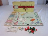 Vintage 1954 Monopoly Popular Edition Board Game