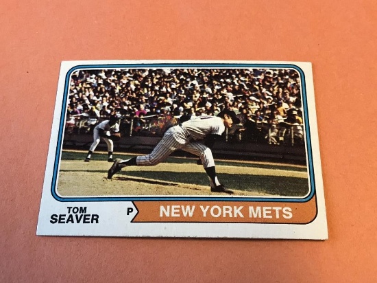 TOM SEAVER Mets 1974 Topps Baseball Card