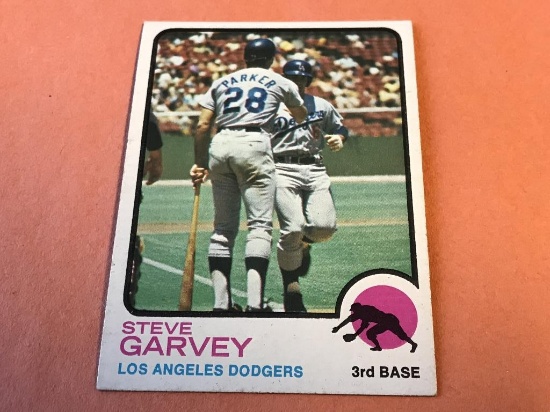 STEVE GARVEY Dodgers 1973 Topps Baseball Card