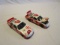 Jimmy Spencer; lot of 2 1:24 scale die cast NASCAR