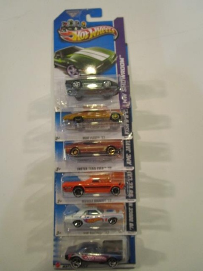 Lot of 6 Hot Wheel Cars, Incl. '80S Coverette