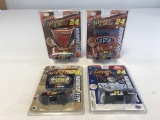 Lot of 4 JEFF GORDON  Diecast Car & Hood Magnets