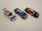 Mixed Drivers; lot of 3 1:24 scale diecast NASCAR
