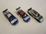 Dale Earnhard Jr.; lot of 3 1:24 scale die cast