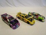 Derrike Cope; lot of 3 1:24 scale die cast NASCAR