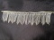 Strand of Vintage Glass Lampshade Fringe