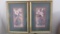 Pair of Framed Flower Prints