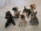 Lot of 5 Vintage Dog Figurines