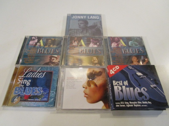 Lot of 7 Blues CDS Jonny Long, and More