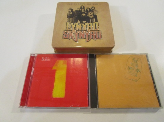 Lot of 3 Classic Rock CDS Lynyrd Skynyrd