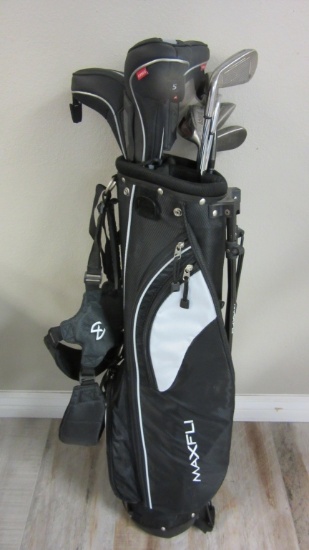 Maxfli Golf Bag with Clubs