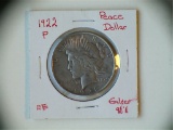 1922P Peace Silver Dollar