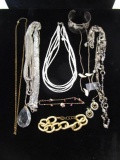 Lot of Costume Jewelry Incl. Cuff Bracelet