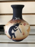 Kokopelli Art Vase 7