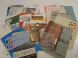 Large Lot of Copy, Advertising, Drafting Supply