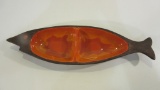 Vintage Ceramic Fish Serving Dish