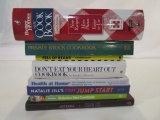 Lot of 8 Books, Cook Books and Healthy Living