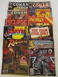 Lot of 10 Comic Books, Incl. Conan