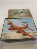 Lot of 2 Airplane Model Kits