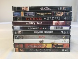 Lot of 10 HORROR DVD Movies-Saw, Audrey Rose