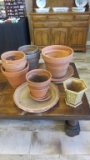 Large Lot of Planting Pots