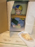 Moments Treasured  Sitting Jonathan Porcelain Doll