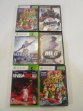 Lot of 6 Video Games, Incl. 4 XBox 360 Games