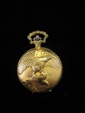 Gold Toned Pocket Watch