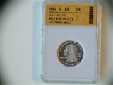 Graded 2004 S Iowa Silver Quarter PR70CAM