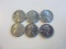 Lot of 6 1943-D Steel Pennies
