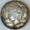 1922D Peace Silver Dollar