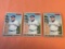 LOU DUROCHER 1970 Topps Baseball Card Lot of 3