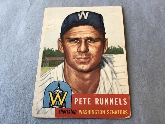 PETE RUNNELS #219 1953 Topps Baseball Card