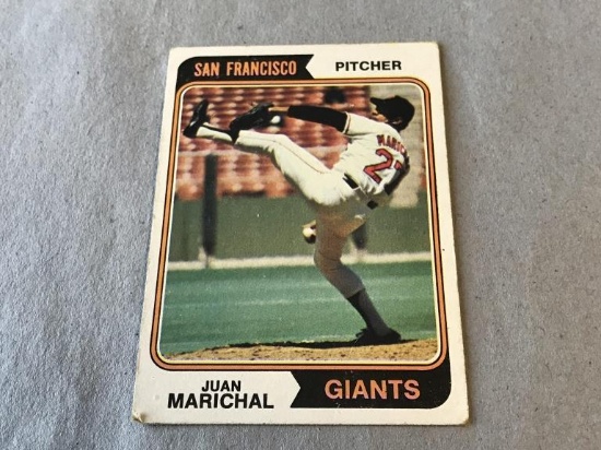 JUAN MARICHAL Giants 1974 Topps Baseball Card