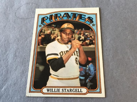 WILLIE STARGELL Pirates 1972 Topps Baseball Card