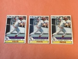 JOHNNY BENCH 1979 Topps Baseball Cards Lot of 3