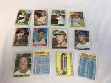 1966 Topps Baseball Cards Lot of 12 Cards