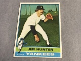 JIM HUNTER Yankess 1976 Topps Baseball Card