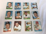 1965 Topps Baseball Cards Lot of 12 Cards