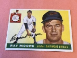 RAY MOORE #208 1955 Topps Baseball Card High Grade