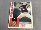 NOLAN RYAN Astros 1984 Topps Baseball Card