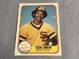 OZZIE SMITH Padres 1981 Fleer Baseball Card
