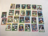Lot of 26 BRAVES 1975 Topps Mini Baseball Cards
