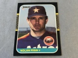 NOLAN RYAN Astros 1987 Donruss Baseball Card