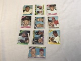 Lot of 10 1966 Topps Baseball Cards